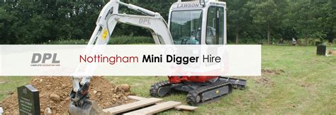 mini digger rental nottingham|Digger Hire in Nottingham (Micro & Mini Diggers) .